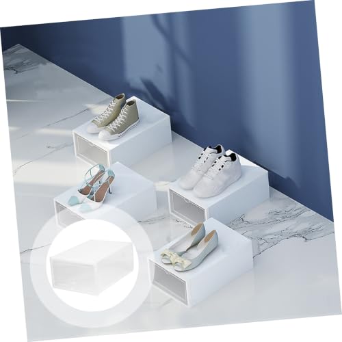 Boîtes à chaussures plastique tiroir pour optimiser les petits espaces