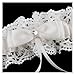 Garters for Bride 4pcs Wedding Bride Keepsake Garter Fashion Sexy Lace Flower Crystal