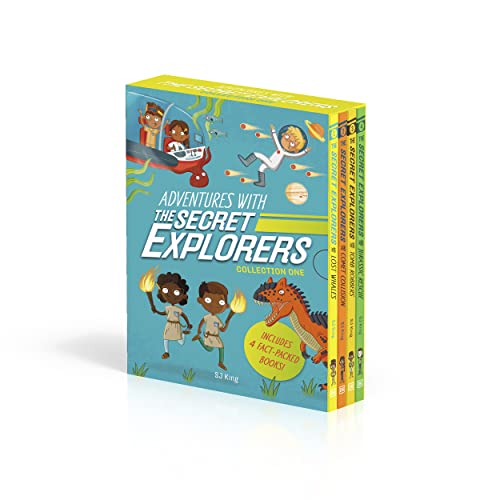 Dk Children 9780744070828 Adventures With The Secret Explorers: Collection One: 4-Book Box Set Of Educational Fiction Chapter Books Books thumb #6