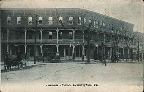 Putnam House Bennington, Vermont VT Original Antique Postcard 1908
