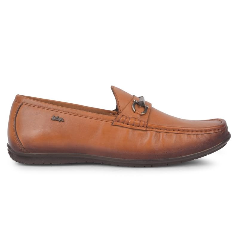 Image of Loafers with Metal Accent, Low-Top by LEE Cooper