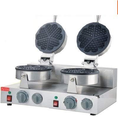 Double Head Heart-shaped Waffle Maker Machine