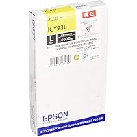 Amazon.co.jp: エプソン EPSON インクカートリッジ ICY93L イエロー 大 