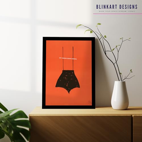 Image of BLINKART Trendy Abstract Wall Art Painting Print Design | Aesthetic Wall Decor Photo Artwork Frame Decoration Hanging For Home Bedroom Living Room Office Wall Decor | T001 | 13x10 Inches