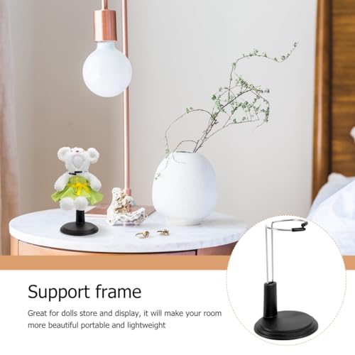 TOYANDONA 4 Stück Puppenkleidung Form Kleid Puppenständer Puppen Displayhalter Actionfigur Ständer Schaufensterpuppe Modell Ständer Zubehör für Puppenkleider Puppenhaus 15Cm