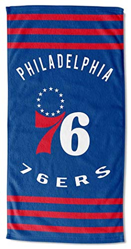 The Northwest Company Philadelphia 76Ers Nba Stripes Beach Towel 30 X 60 Inches #TOP16
