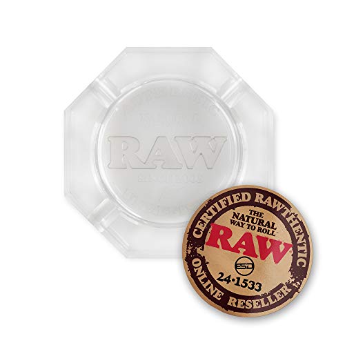 Raw Crystal Ashtray | Thick Lead-Free Antique 1950'S Design | Weights 3.5Lbs #TOP1