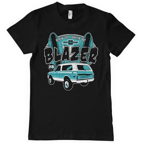 Camiseta Blazer de Chevrolet para hombres que buscan ropa comoda que no encoja