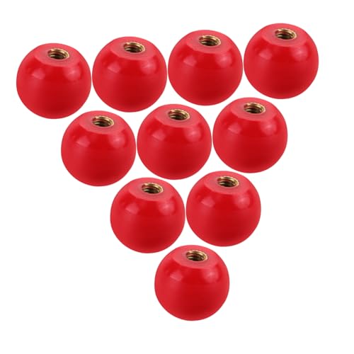 COOLHIYA Crank Handle Hand Round Handle Lathe Handle for Milling Machine 10pcs Bakelite Handle Set