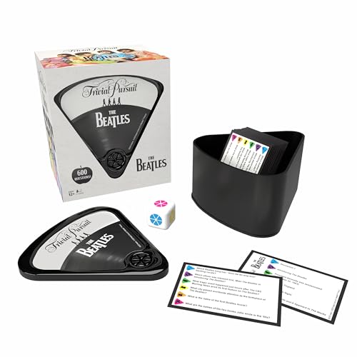 Trivial Pursuit: The Beatles, Quick Play Edition Trivia Game, Test Your Knowledge of The Fab Four with 600 Questions in 6 Categories Including Songs, Albums, and More, Officially Licensed Merchandise - Les Beatles, Paul McCartney, John Lennon, RIngo Starr, George Harrison Trivial Pursuit: The Beatles, Quick Play Edition Trivia Game, Test Your Knowledge of The Fab Four with 600 Questions in 6 Categories Including Songs, Albums, and More, Officially Licensed Merchandise – Image 4