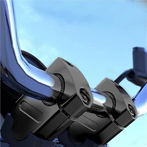 Barre adaptateur risers de guidon moto en aluminium robuste - 5