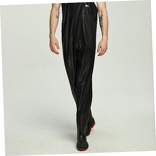 Vadeador de pesca transpirable UKCOCO pantalones cómodos impermeables 3