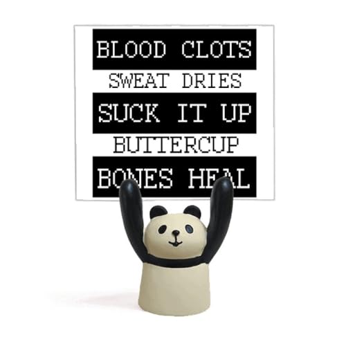 Support pour mémo Clots panda pour décorer votre bureau d'enfant