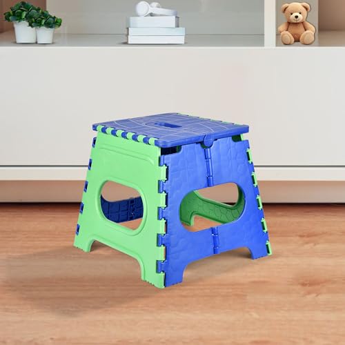 Heart Home Foldable Stool | Collapsible Camping Chair for Outdoor...