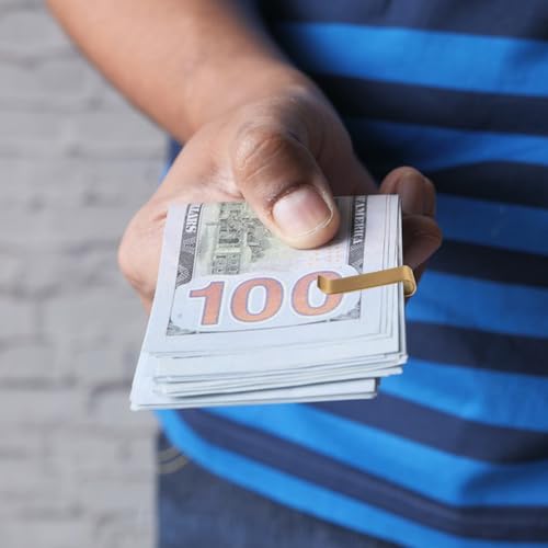 8 Pcs Money Clip for Men Money Clips for Cash and Credit Card Clips Holder, Stainless Steel Men's Money Clips, Slim Metal Wallet Clips, Front Pocket Wallet Clips for Business Card Holder Pocket4