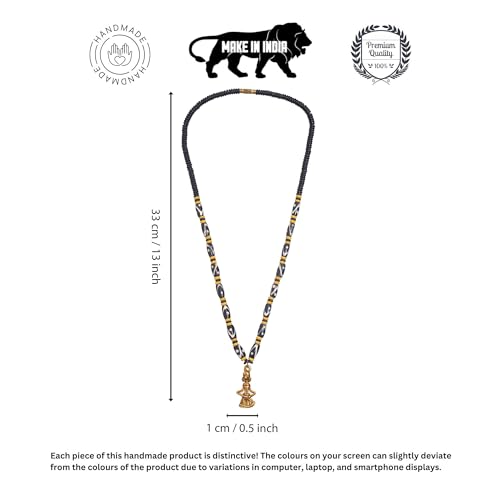 Image of AAKRITI ART CREATIONS Boho & Tribal Handcrafted Ethnic Necklace Collection | Multicolour Pendants, Mandala, Lotus & Dreamcatcher Designs | Artisan Lariat, Collar & Statement Jewelry for Women