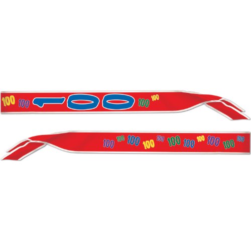 Sash en satin Beistle 60529-100 lot premium d'écharpes de gala lisses
