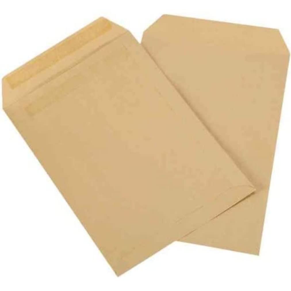 Oxford 100100952 Scatola di 250 buste aucollantes 229 x 324 Kraft Blond