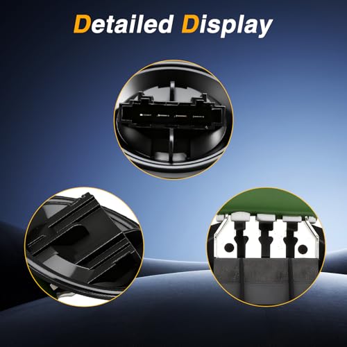 EVRBUL Heater Blower Motor Fan Resistor HVAC Blower Motor Resistor Compatible with Audi A1 A2 VW Polo Fox Skoda Fabia Roomster Seat Ibiza Cordoba Replace#: 6Q0959263 6Q0959263A - Image 6