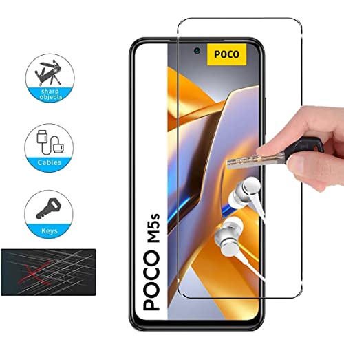 Compatible Xiaomi POCO M5s 4G 2 Coques imprimées Transparente Résistante et 2 Films de protections écran verre trempé Pack 4 - vue 4