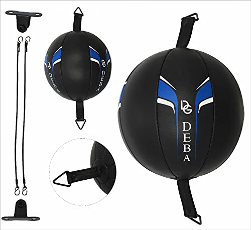 Deba Punching ball en cuir de vachette Cowhide Double extrémité Cover