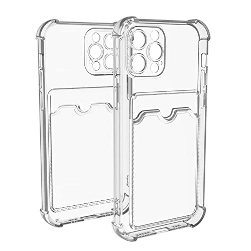 Capinha Case Transparente Anti Impacto Com Porta Cartão Bordas Reforçadas iPhone 11