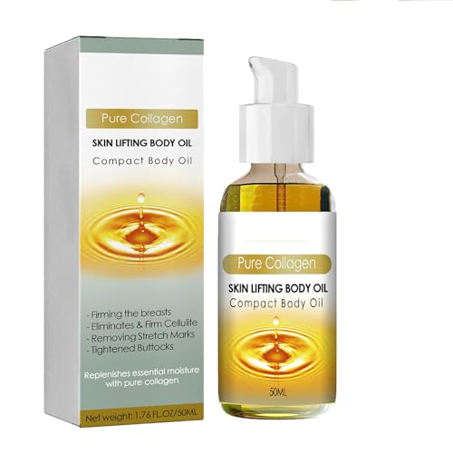 Colágeno Lifting Body Oil,Aceite Corporal Lifting Colágeno,Reduce las Líneas Finas y las Arrugas para Mujer,Aceite Corporal de Colágeno para Mujer de Belleza