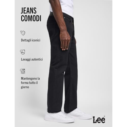 Lee Slim Fit Mvp Black Size 29X32 - 4