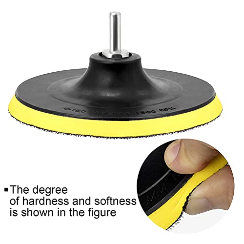Image of DIY Crafts 2 Pcs, 4 inch inch Baking Pad Only, Universal Only Backing PadPolishing Buffing Plate Pad with (2 Pcs, 4 inch inch Baking Pad Only)