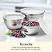 Cuisinart Mixing Bowl Set, Stainless Steel, 3-Piece, CTG-00-SMB
