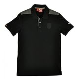 Talla M Polo Clasico Scuderia Ferrari Negro Talla M