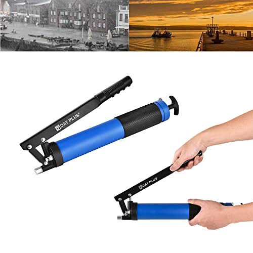 600CC Powerful Grease Gun, Cordless Grease Gun, Pistol Grip One Handed Grease Butter Machine Lube Tool for Auto Repair Lubrication Vehicle Hand Tool, 10000 psi Working Pressure, 2200 mAh Battery