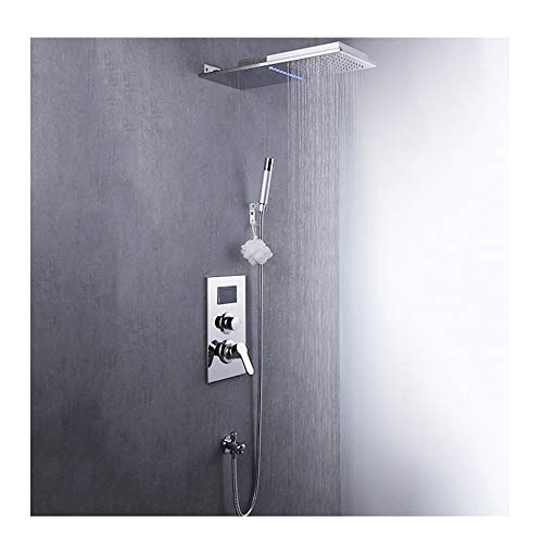 Robinet multifonction brossé encastré de qualité supérieure pour douche - 2