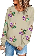 A Mardi Gras Sequin Khaki