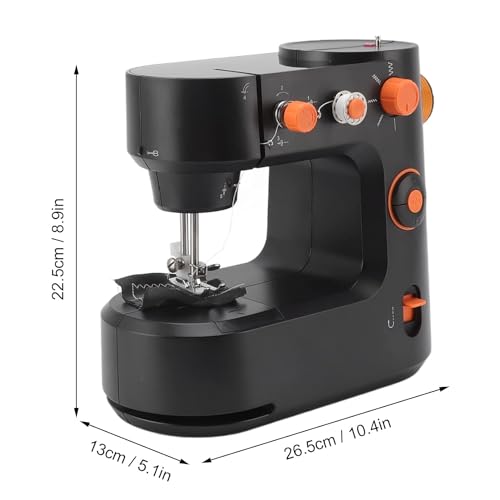 Groot Troco 350 stitches per minute|Portable Reverse Mini Sewing Machine|Embroidery Machine Easy To Use|Quick Charge |Bobbin Automatic Winding... - Image 3