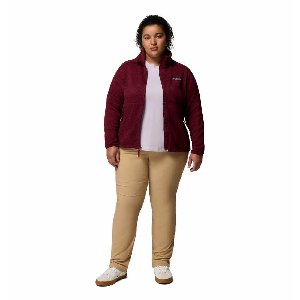 Columbia Chaqueta de Forro Polar con Cremallera Completa para Mujer