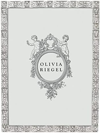 Olivia Riegel Remy Cast Pewter Photo Frame with Crystals (5"X7")
