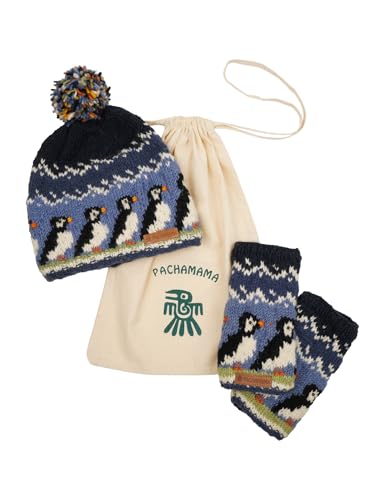 Gorro de lana Pachamama multicolor para paseos invernales y días de frío