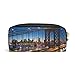 Produktbild Domoko Federmäppchen aus PU-Leder mit Motiv New York City Manhattan Night
