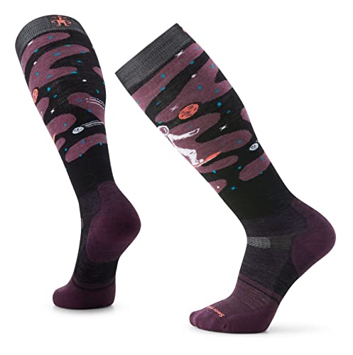 Smartwool Performance Snow Targeted Cushion Astronaut Otc Sock - Men's Black Medium #TOP4