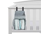 Baby Nursery Organizer - Diaper Organizer | Diaper Caddy | Large Pockets - Space for Diapers & Wipes, Creams & Lotions Special Support for Crib