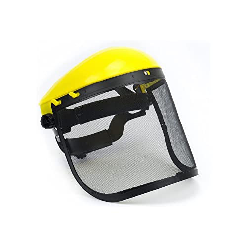 CRISCUOLO Brico Store Visiera Protettiva, Visiera Decespugliatore, Maschera Protettiva Decespugliatore, (Rete Pieghevole)