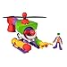 Produktbild Fisher-Price IMAGINEXT DC Super Friends Joker Robocopter - 2-in-1-Helikopter mit Verwandlungsfunktion und Geschosszubehör, inklusive Joker-Figur und Power Pads für Kinder von 3 bis 8 Jahren, HMV09