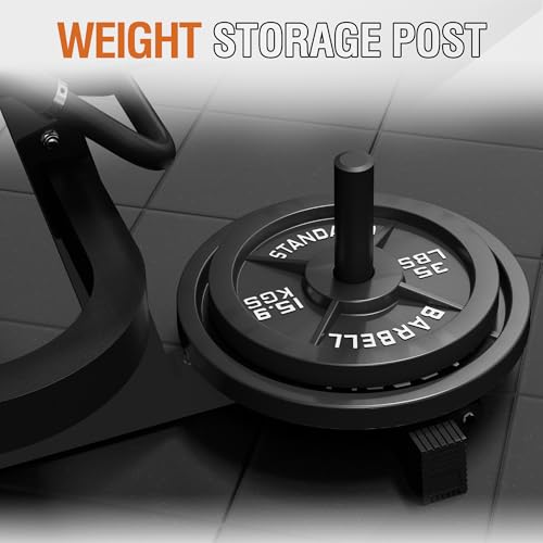 GMWD Leg Extension and Curl Machine, Lower Body Special Leg Machine, Adjustable Leg Exercise Bench with Plate Loaded, Leg Rotary Extension for Thigh, Home Gym Weight Machine