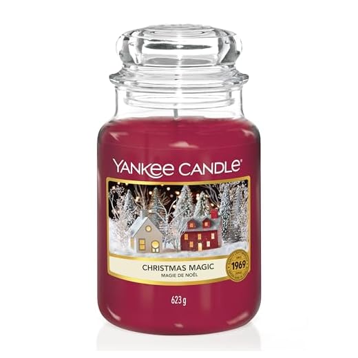 Yankee Candle Doftljus, Röd, 632 g