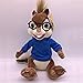 SKYLULU Chipmunk Simon, Alvin y Chipmunk Alvin muñeco de Peluche de ratón de Peluche Suave, Adecuado para cumpleaños de Parejas