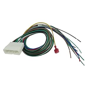 Wiring Harness Amp Bypass Aftermarket Stereo Adapter Connector Plug Fit for LEXUS IS300 2001-2005 Multicolor
