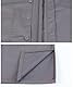 SUSHIMIAN Arbeitskittel Herren Lang Berufskittel Arbeitsmantel Werkstatt Arbeitsjacke Laborkittel Arbeitskleidung Berufsmantell, Rot+Grau, L