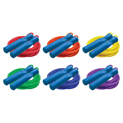 Champion Sports BSR Series Deluxe Ball Bearing Handle Speed Jump Rope, 9-Feet (Single)