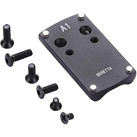 SAWKE Sight Mount Plate Pistol Mount Plate - Fits for Berreta Red Dot Mount Mini Red Dot Sight Mounting Plate Berreta 92 Pistol Mount Base for Sightmark, Vortex Venom, Burris FastFire Mirco Red Dot Cover